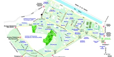 Сан-Паулу школьной карте