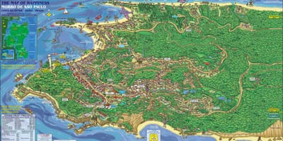 Морро-де-Сан-Паулу карте